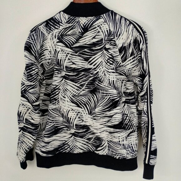 Lauren Ralph Lauren Womens White Printed Zip Up Jacket Large - Picture 7 of 7